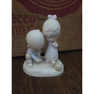 Vtg Precious Moments 'thou Art Mine' Figurine 1983 Jonathon and David NO BOX